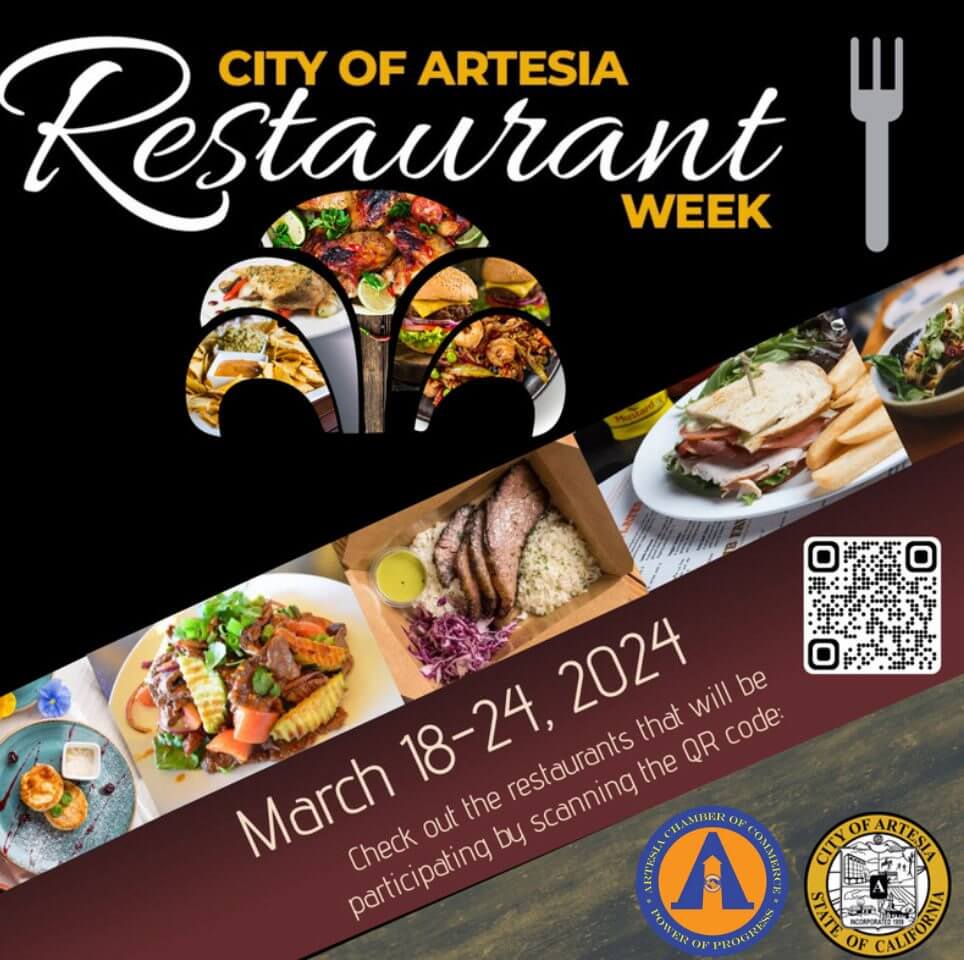 City of Artesia Restaurant Week
