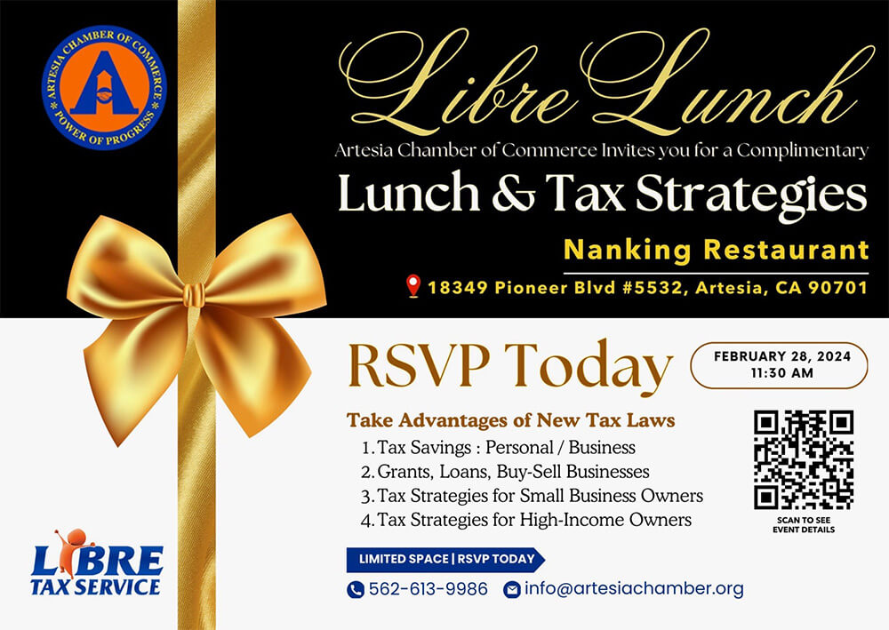 Libre Lunch & Tax Strategies