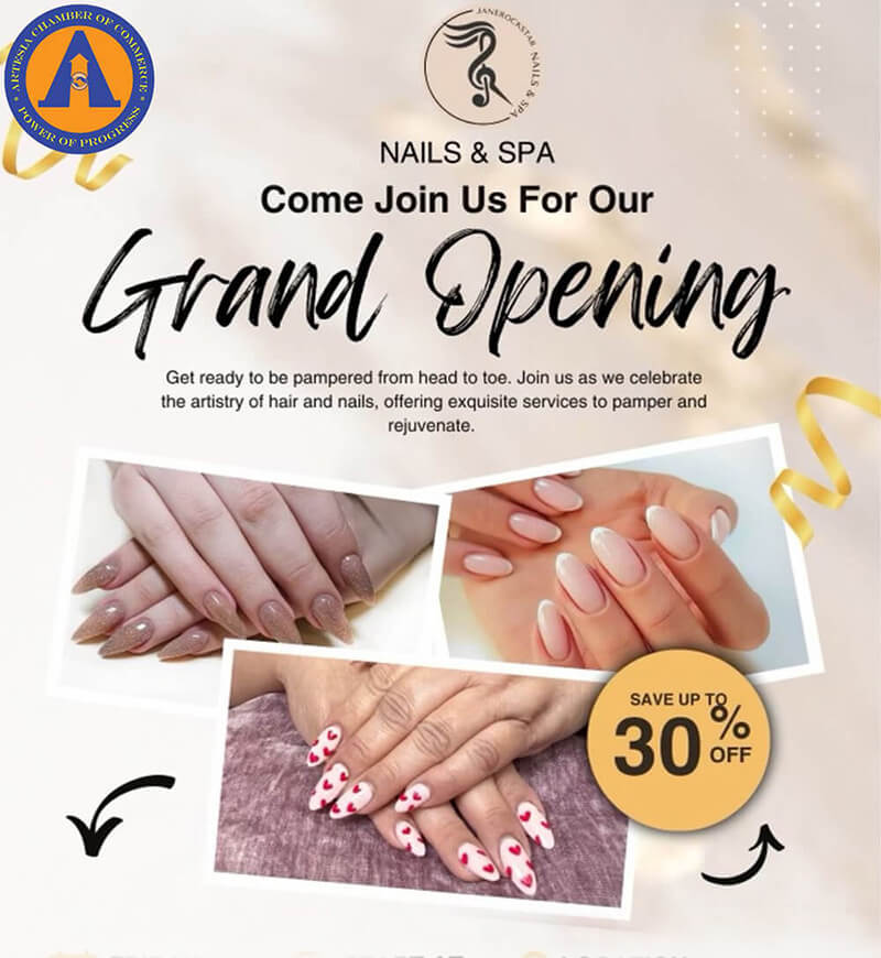 Nails & Spa Grand Opening Thumbnail