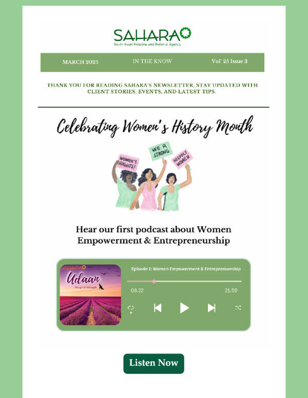 Sahara Newsletter March 2025